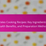 Paleo Cooking Recipes: Key Ingredients, Health Benefits, and Preparation Methods